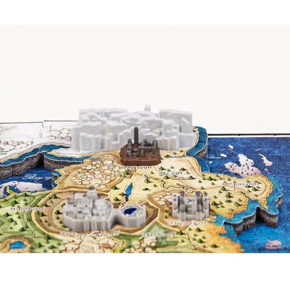 Game of Thrones (GOT) HBO 3D Puzzle Westeros & Essos 891-pieces - Picture 2 of 8